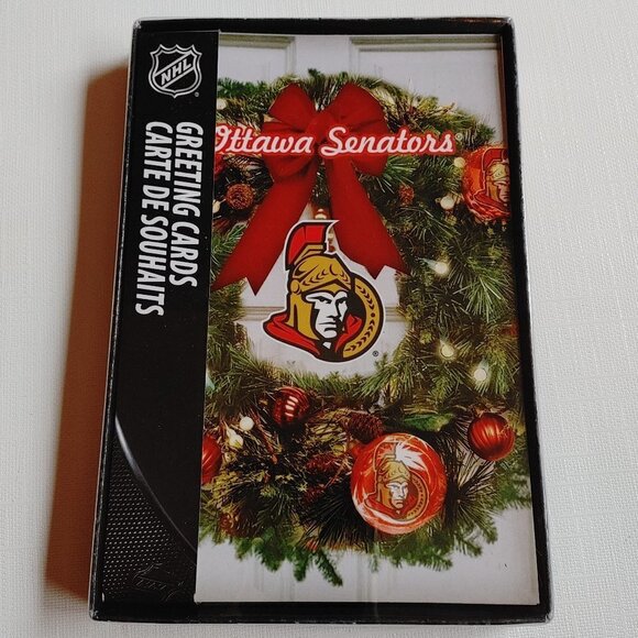 NHL Ottawa Senators Greeting Cards Box of 8 New in Box - Picture 1 of 2